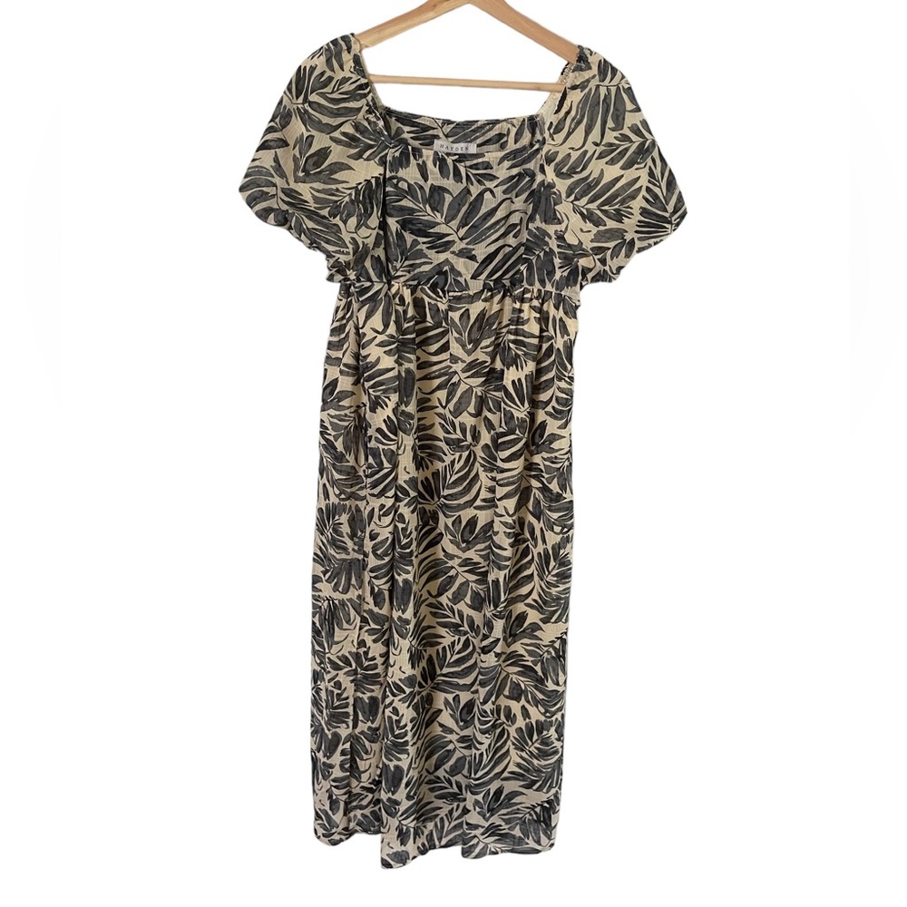 NWT Hayden puff sleeve midi dress - Picture 4 of 5